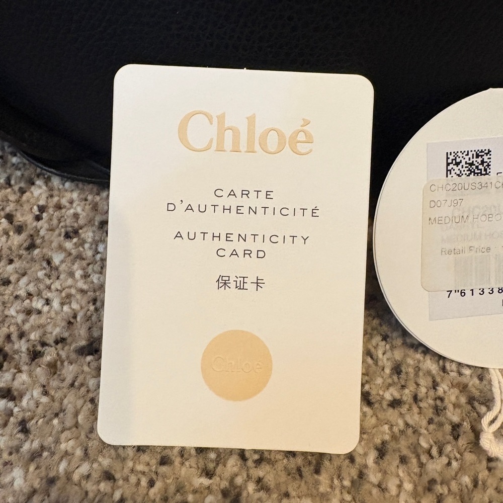 Chloe Black Leather Hobo Bag - Picture 7 of 7
